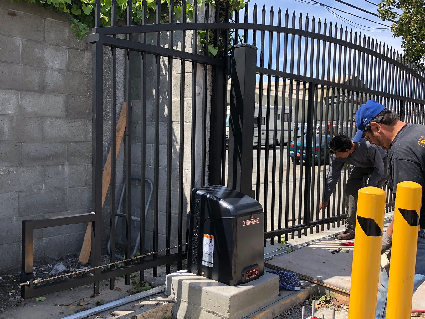 Installation portail